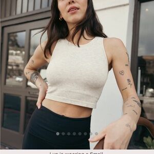 Kindred Bravely Cream Crop Top